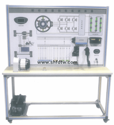 纯电动汽车制动能量接纳系统示教板